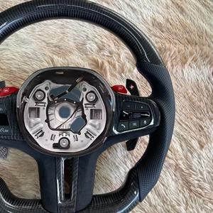 <span class=keywords><strong>Volant</strong></span> en cuir semi-cuir <span class=keywords><strong>avec</strong></span> boutons M1 M2 pour BMW M3 G80 M4 G82 X3 G01 X4 G02 X5 G05 X6 G06 G11 G12 G20 G30 Z4 <span class=keywords><strong>G29</strong></span> - Product Image 3