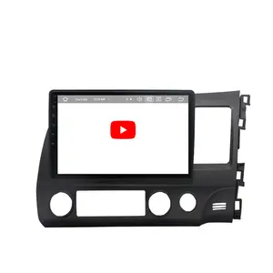 2 Rádio Do Carro Din para Honda Civic RHD Direito Hand Drive 2005 - 2012 Multimedia Video Player GPS Android 10 Wi-fi Estéreo DVD