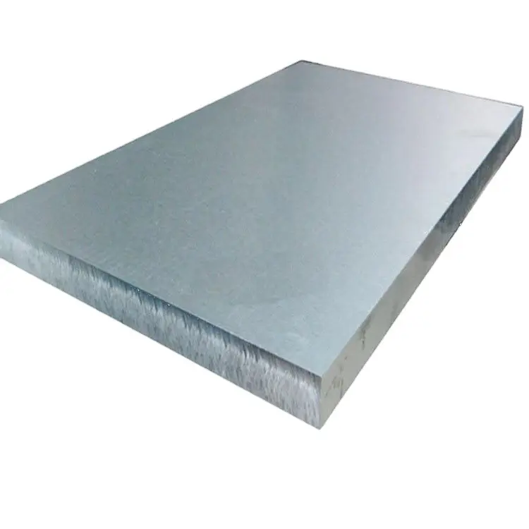 Acero galvanizado en caliente Zinc Aluminio Metal Hierro 1100 1050 1060 Hoja de acero de aluminio