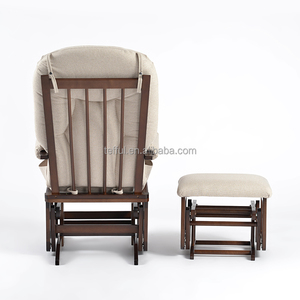 Silla mecedora para bebés con reposapiés, ideal para lactancia y descanso, venta al por mayor. - Product Image 6