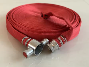 2.0 <strong>Inch</strong> 25m NBR Duraline White PVC/TPU <strong>Rubber</strong> Lay-Flat Discharge Garden Fire <strong>Hose</strong> - Product Image 5