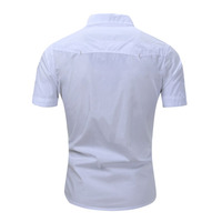 Chemise décontractée en coton à manches courtes pour hommes, randonnée, escalade, chasse, camping en plein air, chemise de poche