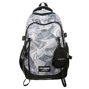 Jia En Japanese Style <b>Large</b> Capacity <b>Backpack</b> 14 Inch Computer Compatible <b>School</b> Education Casual Sports Travel Bag Neutral - Product Image 5