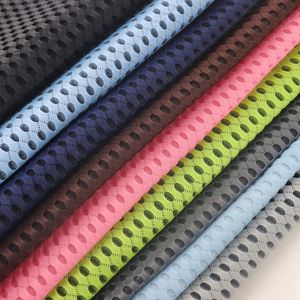<span class=keywords><strong>Tissu</strong></span> Sandwich stockage sacs 6D 100% Polyester hexagone trou Net Sandwich maille <span class=keywords><strong>tissu</strong></span> <span class=keywords><strong>pour</strong></span> matelas vêtement femme robe - Product Image 3