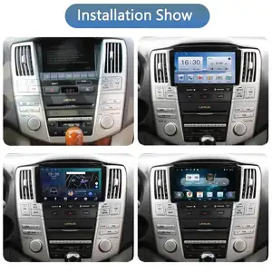 Android araç DVD oynatıcı oyuncu Lexus RX300 RX330 RX350 RX400H 2004 2005-2009 Autoradio kafa ünitesi hiçbir dvd