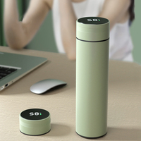 Nouveauté : Tasse Thermos Intelligente 500ML en Acier Inoxydable 304 avec Affichage LED, Isolation Sous Vide Double Paroi – Idéale pour Cadeaux d'Affaires