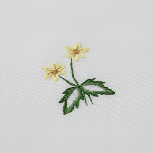 Serviettes en lin, broderie personnalisée, serviettes florales, serviettes festonnées, serviettes <span class=keywords><strong>de</strong></span> <span class=keywords><strong>table</strong></span>, serviettes <span class=keywords><strong>de</strong></span> fête, usine d'origine - Product Image 3