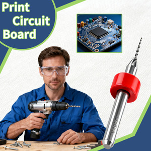 ชุดดอกสว่านเจาะรูแบบหัวจม JIETIAN <span class=keywords><strong>Chiko</strong></span> 30 ชิ้น  ทำจากทังสเตนคาร์ไบด์  พร้อมรหัสสี  ขนาด 0.1-3.0 มม.  ผิวเคลือบออกไซด์สีดำ  สำหรับงานเจาะ PCB ความแม่นยำสูง - Product Image 5