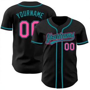 Maillot de baseball personnalisé à six boutons en tissu léger et respirant, respectueux de l'environnement, service OEM pour les détaillants de vêtements de sport - Product Image 1