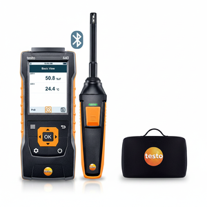High Precision Testo440 Industrial Digital <b>Temperature</b> Humidity Meter Multi-Function Set <b>Wireless</b> for Bluetooth Ventilation ODM - Product Image 1