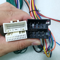 Câble d'alimentation pour faisceau de câbles audio 16pin avec boîtier Canbus pour Renault Megane 2 CLIO 3 Adaptateur de fils d'installation stéréo