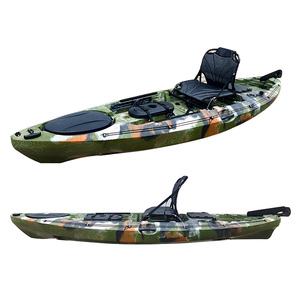 <span class=keywords><strong>Kayak</strong></span> <span class=keywords><strong>de</strong></span> pesca K1 para una sola persona, Motor eléctrico motorizado para Lago y Río, con pedales <span class=keywords><strong>de</strong></span> pie - Product Image 2
