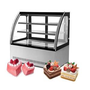 Vitrina personalizada de acero inoxidable para Tartas, vitrina comercial para Tartas, vitrina para refrigerador, <span class=keywords><strong>precio</strong></span> - Product Image 1
