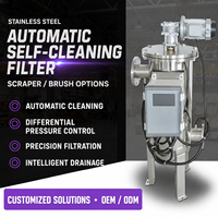 Filtro Autolimpiante Petroquímico de Acero Inoxidable con Raspador Automático para Refinería de Combustible, Petróleo y Productos Químicos
