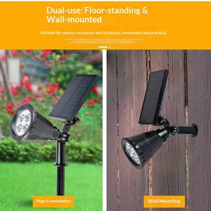 Nueva Lámpara de Pared Decorativa LED Solar para Exteriores, Iluminación de Jardín, Césped, Villa, Paisaje, Patio, con Licencia - Product Image 4