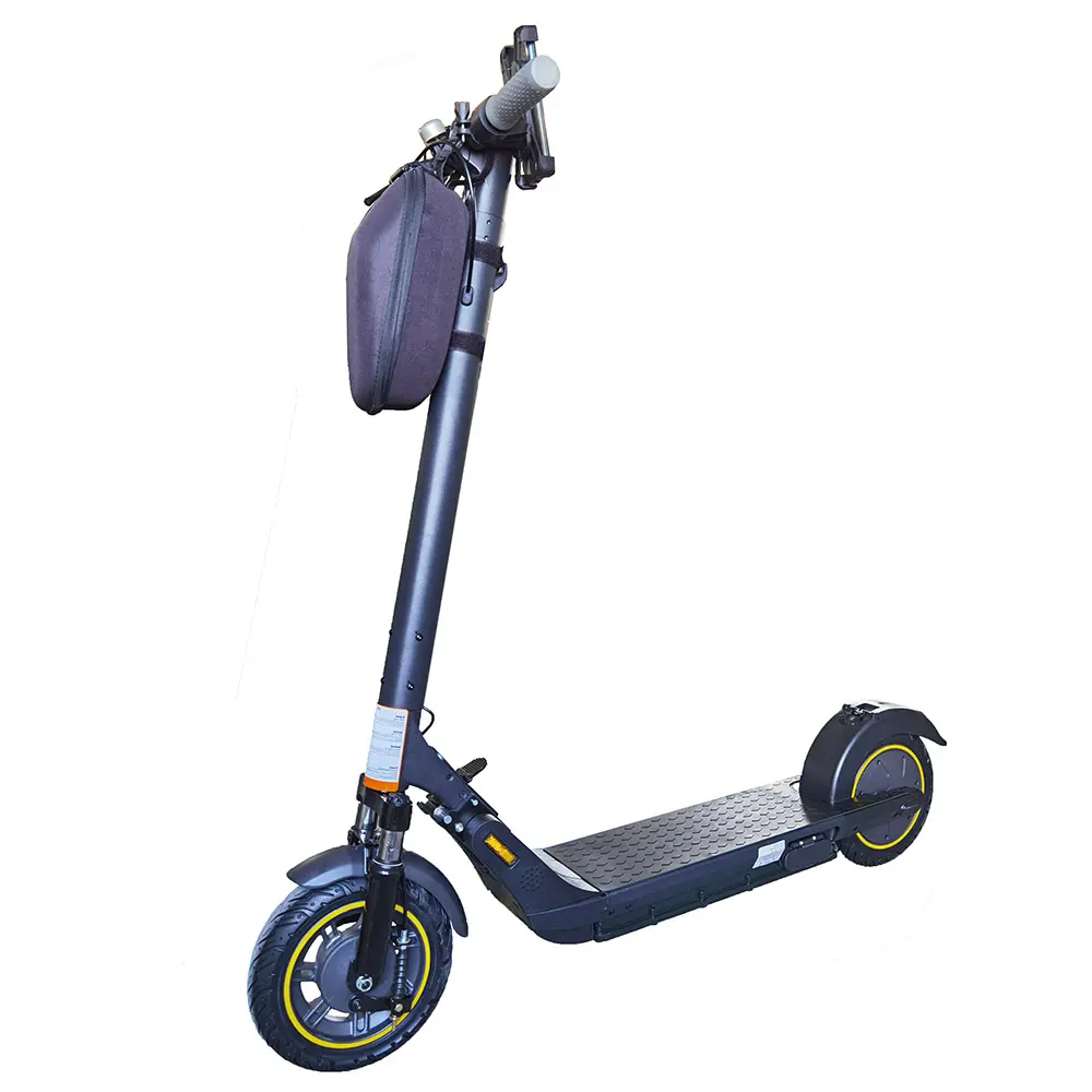 Emoko novo modelo de scooter elétrico, alto-falante musical, armazém da ue, longo alcance a9, 10 polegadas, dobrável, elétrico, com bolsa
