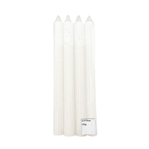 Unscented Incense Sticks 135g <strong>Large</strong> Burn Non Drip White <strong>Candlestick</strong> for Decoration - Product Image 2