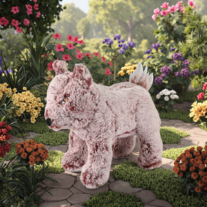 Nhà máy chất lượng cao sản phẩm vật nuôi nhồi tùy chỉnh động vật con chó đồ chơi sang trọng không thể phá hủy khó khăn kêu cót két con chó nhai đồ chơi - Product Image 1