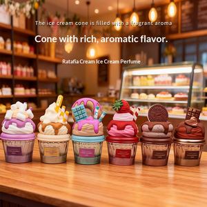 Explosiones Transfronterizas para Perfume Gourmet Tune Latafa, Crema de Caramelo Creativa, Helado, Tamaño Regular, Unisex - Product Image 1