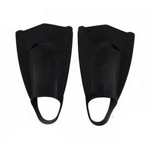 Aletas de Silicona Nuevas, Aletas de Entrenamiento Profesionales para Natación y Buceo, Equipo de Snorkel, Aletas Cortas para Adultos - Product Image 4