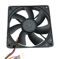 Ventilateur de boîtier d'ordinateur Funfan 120 mm silencieux à haut débit d'air, connecteur 4 broches, double roulement à billes, pour PC gaming, longue durée de vie, 76,8 CFM, 50000