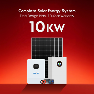 ระบบพลังงานแสงอาทิตย์แบบออฟกริด KEVOLT 5kW 10kW พร้อมแผงโซลาร์เซลล์ แบตเตอรี่ และชุดอุปกรณ์ครบชุด ระบบพลังงานแสงอาทิตย์ NSTLV-16K Energy Stora - Product Image 1