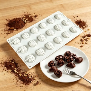 Stampo in Silicone per Torte Mousse (<span class=keywords><strong>Noci</strong></span>, Caffè, Arachidi, <span class=keywords><strong>Noci</strong></span> Pecan) e Cioccolato, per Forno, Grado Alimentare, Prodotto in Cina - Product Image 2