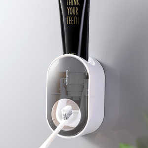 Automatic Toothpaste Dispenser Wall Mounted Battery Powered Toothpaste Squeezer For Bathroom Use - Product Image 3