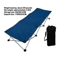 Lit pliant de camping Lit pliant pliable pour dormir Lit de camping