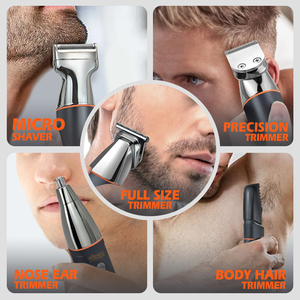 Recortadora Nasal DSP para Hombre, Oferta, Mejores Cortadoras de Pelo Inalámbricas Multi-cabezal para Hombre, Eléctricas, de Acero Inoxidable, Personalizadas, 5W - Product Image 4