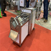 Elektrische roestvrijstalen radijs- en zoete aardappel-snijmachine met hoogprecisiepomp voor fruit- en groenteverwerkingsbedrijven
