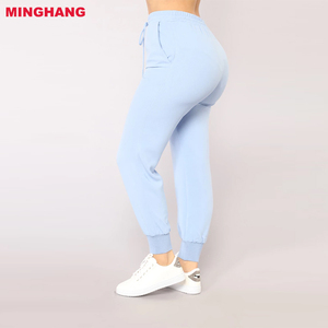 Conception de base Élastique Ceinture <span class=keywords><strong>Ample</strong></span> Jambe Jogger <span class=keywords><strong>Pantalon</strong></span> Femmes - Product Image 5