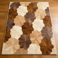 Tapis de salon en laine luxueux à boucles, antidérapant, résistant aux taches, tailles et couleurs personnalisées, design moderne, vente chaude