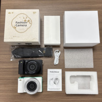 Videocámara Digital Selfie con Pantalla Giratoria de 180°, 2000mAh, Estilo Retro sin Espejo, Dispositivo de Video de Bolsillo para Adolescentes, Chicas y Chicos