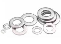 Factory Price SS304 Stainless Steel Plain Finish Flat Washers for Automotive Use