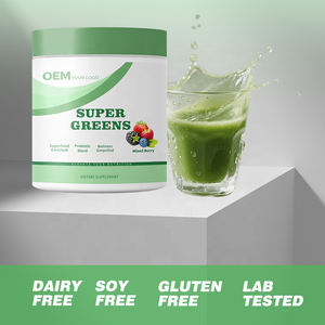 Polvo de Vegetales Mixtos 100% Puro, Superalimento Verde en Polvo, Polvo de Superverdes, Venta Caliente - Product Image 2
