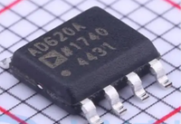 Circuito Integrado AD620ARZ-REEL SOIC-8 Nuevo y Original en Stock, Amplificador de Instrumentación de Baja Potencia y Alta Precisión, Compatible con BOM