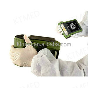 Draagbare handheld dierenultrasound RKU10 met lineaire rectale probe, goedkope prijs voor gebruik bij paarden en runderen - Product Image 4
