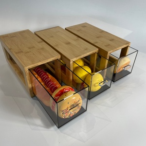 Custom <b>Clear</b> Lucite Matzah Drawer Acrylic Judaica Matzah Box Stunning <b>Table</b> Decoration for Passover Holiday Gifts - Product Image 5