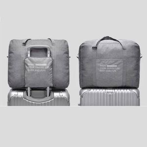 Sac de voyage pliable léger et grande capacité avec logo personnalisé, imperméable, sac de sport pliable - Product Image 5