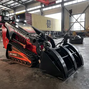 Grapple bucket SKID STEER accesorios mini Venta caliente mejor calidad barato mini SKID STEER mulcher con martillo romper