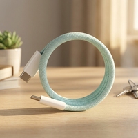 Cable de Carga Magnético para Teléfonos y Tabletas, Personalizado para Conectores / /Honor, Material Tejido, Carga en el Auto