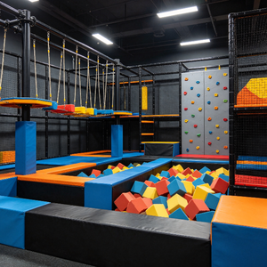 Ninja Warrior Elite: Parque de Aventuras Interior Personalizado, Circuito de Cuerdas, Atracción para Centros Comerciales, Experto en Parques Infantiles Profesionales al Aire Libre - Product Image 5