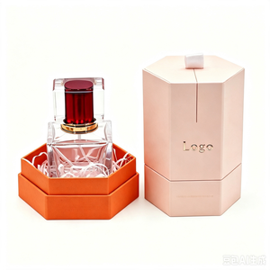 Caja de Regalo de Cartón Rígido Hexagonal de Lujo Personalizada con Inserto de Espuma para Perfume y Cosméticos - Product Image 6