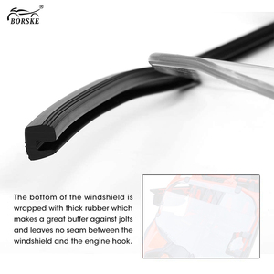 Fabricante de China Popular Clear Front Full Windshield UTV PMMA Parabrisas para Can-Am <span class=keywords><strong>Maverick</strong></span> <span class=keywords><strong>X3</strong></span> - Product Image 4