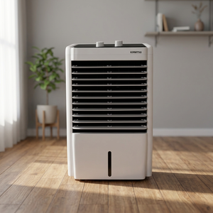 Refroidisseur d'air portable électrique TC 6, 3 vitesses, pompe submersible haute efficacité, plastique blanc, classe domestique, écoénergétique - Product Image 3