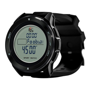 Montre d'arbitre de football EDS, chronomètre silencieux, minuteur de tournoi, affichage rétroéclairé pour les arbitres et les entraîneurs de football - Product Image 1