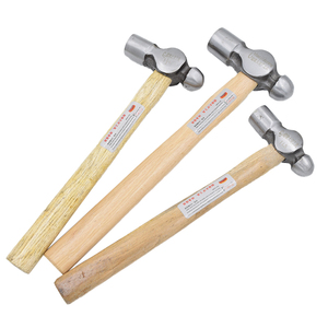 Hafif Metalwork duvarcılık mobilya montaj takımı görevler için çok amaçlı yuvarlak yüz ahşap saplı çekiç - Product Image 1