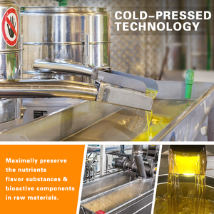 フロアヒマオイル100% ピュアコールドプレスオーガニックジャマイカブラックヒマオイル脱毛防止 & 育毛用エッセンシャルオイル - Product Image 4