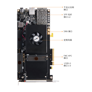 AXKU062 AXKU042 ALINX AMD Xilinx kintex แผงวงจรพิเศษ FPGA บอร์ดพัฒนา PCIe 3.0ความเร็วสูง SFP platf - Product Image 2